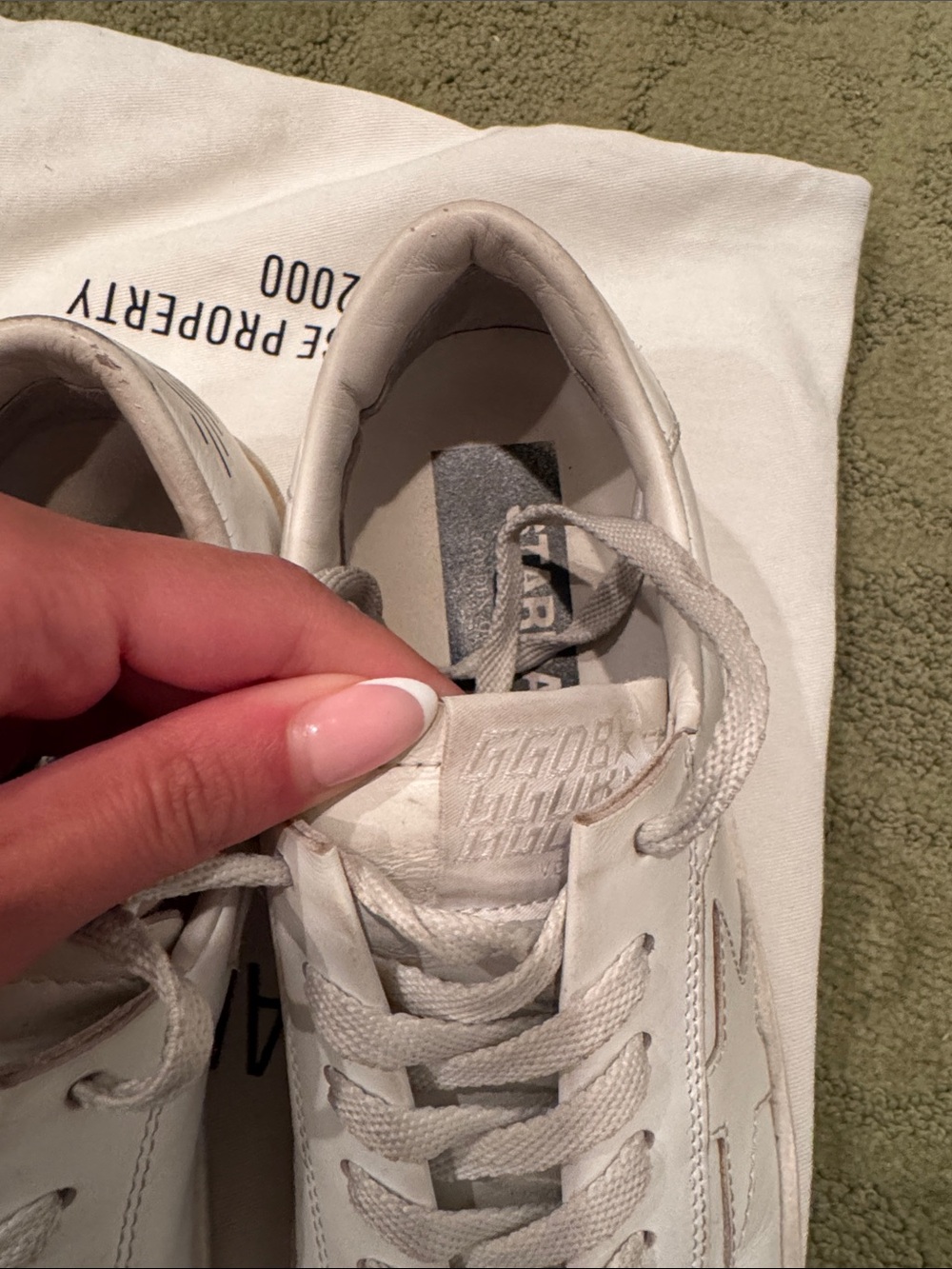 Golden Goose White Sneakers - Picture 11 of 11